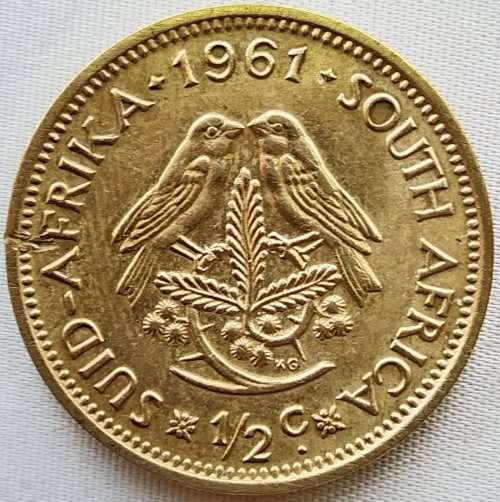 1961   1/2c   Coin                SUN11795