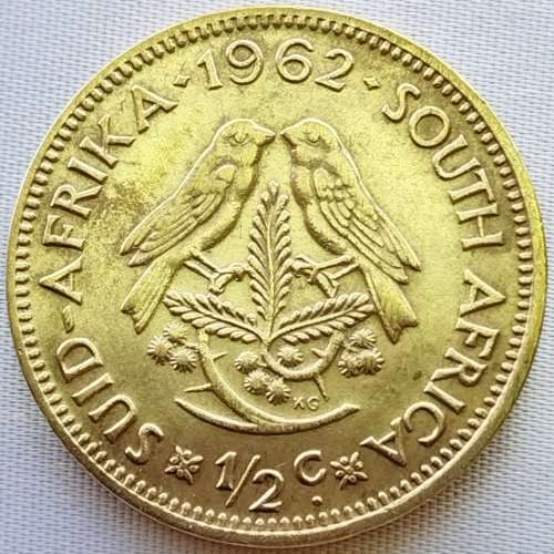 1962   1/2c   Coin                SUN11823