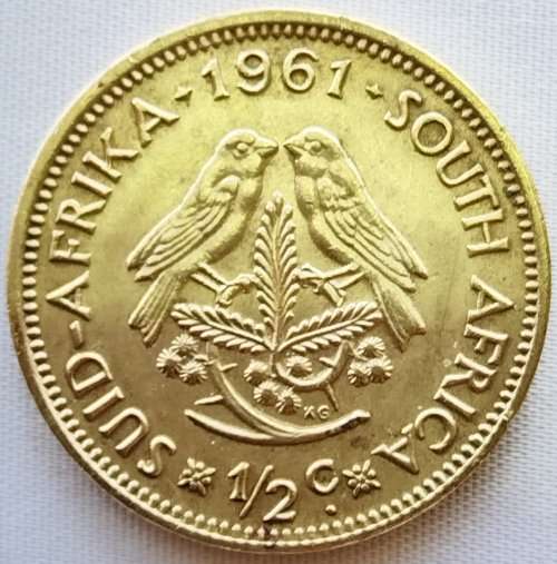1961   1/2c   Coin                SUN11825