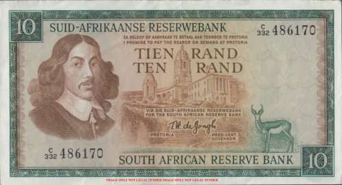 WOW    ***  TW DE JONGH  R10  NOTE  ***     C332 486170     SET002*