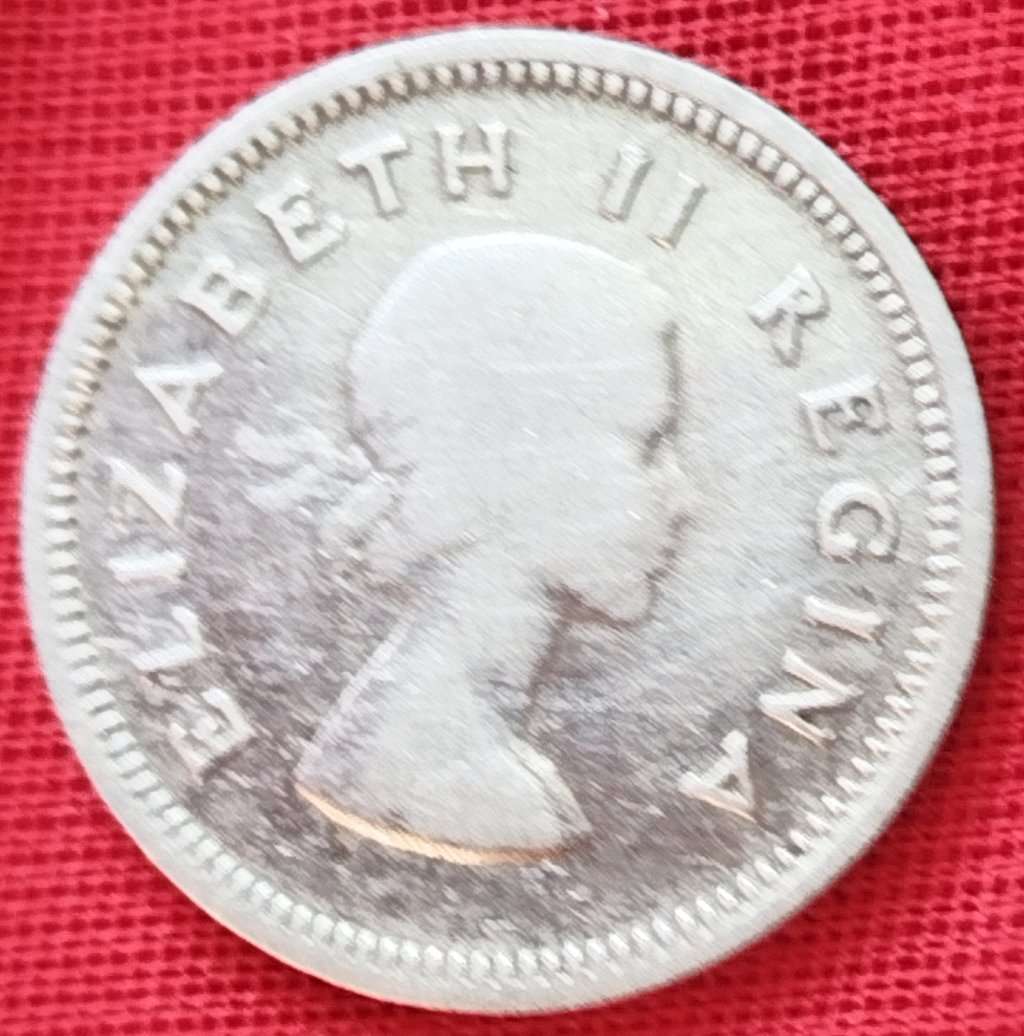 1954  Threepence Coin   SILVER                SUN12275*