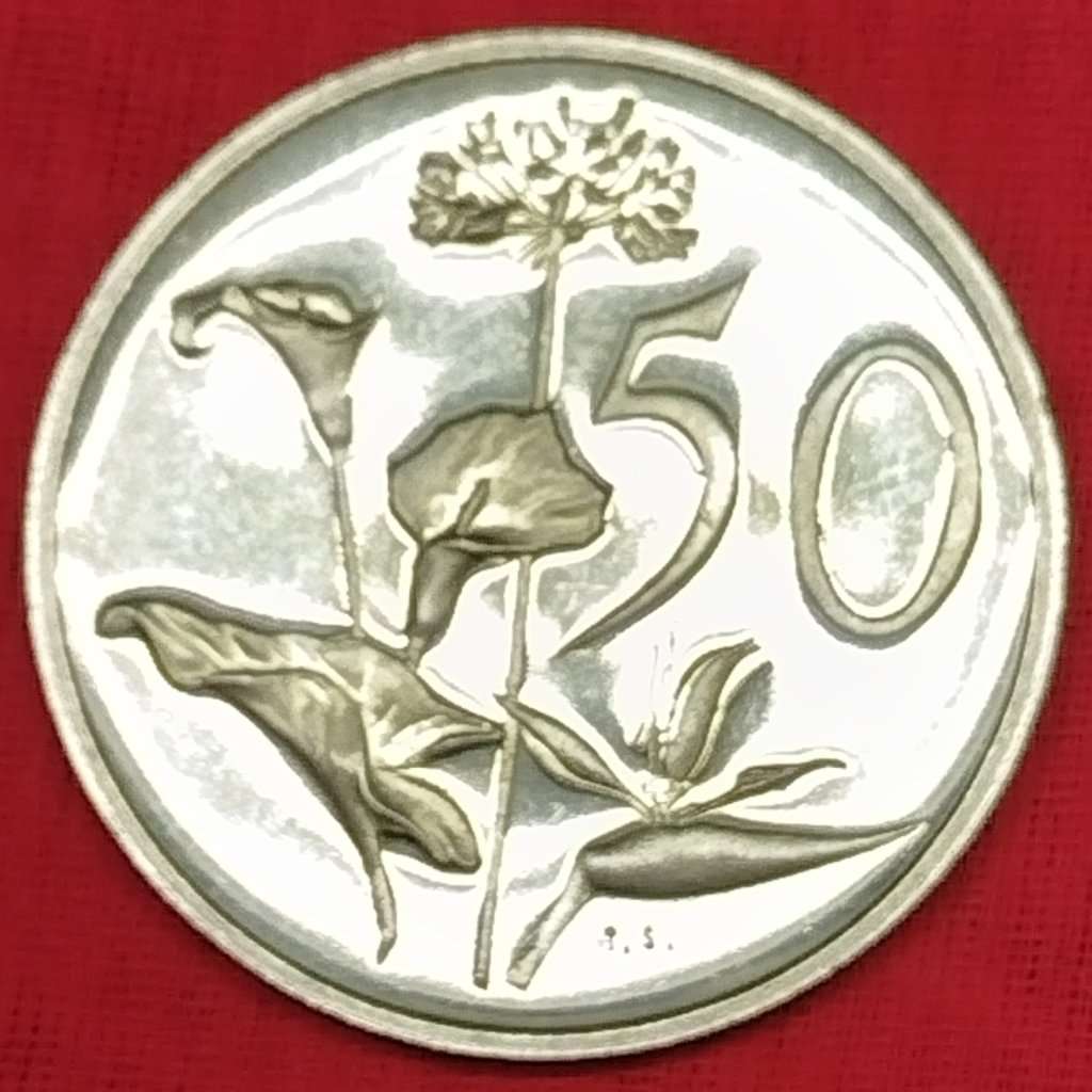 1980   50c  RSA                      SUN12587*