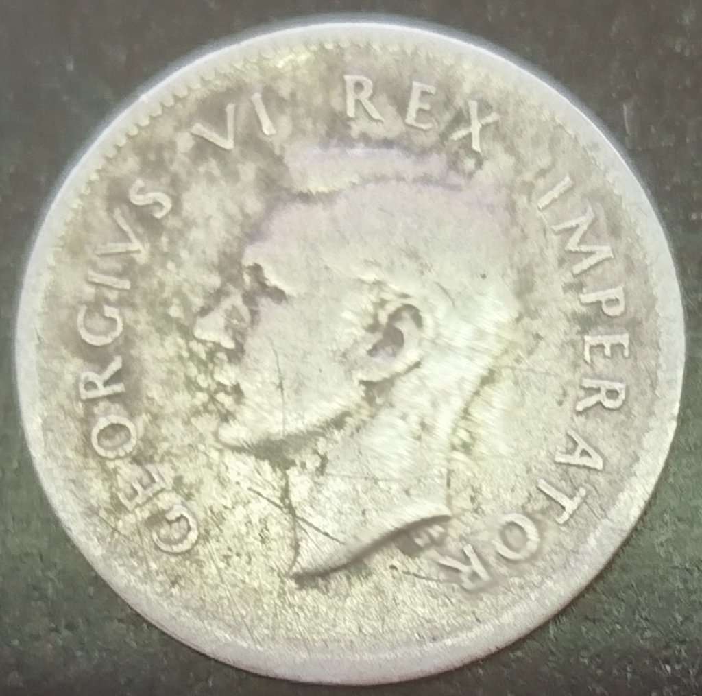 1942  Threepence Coin   SILVER                SUN12652*