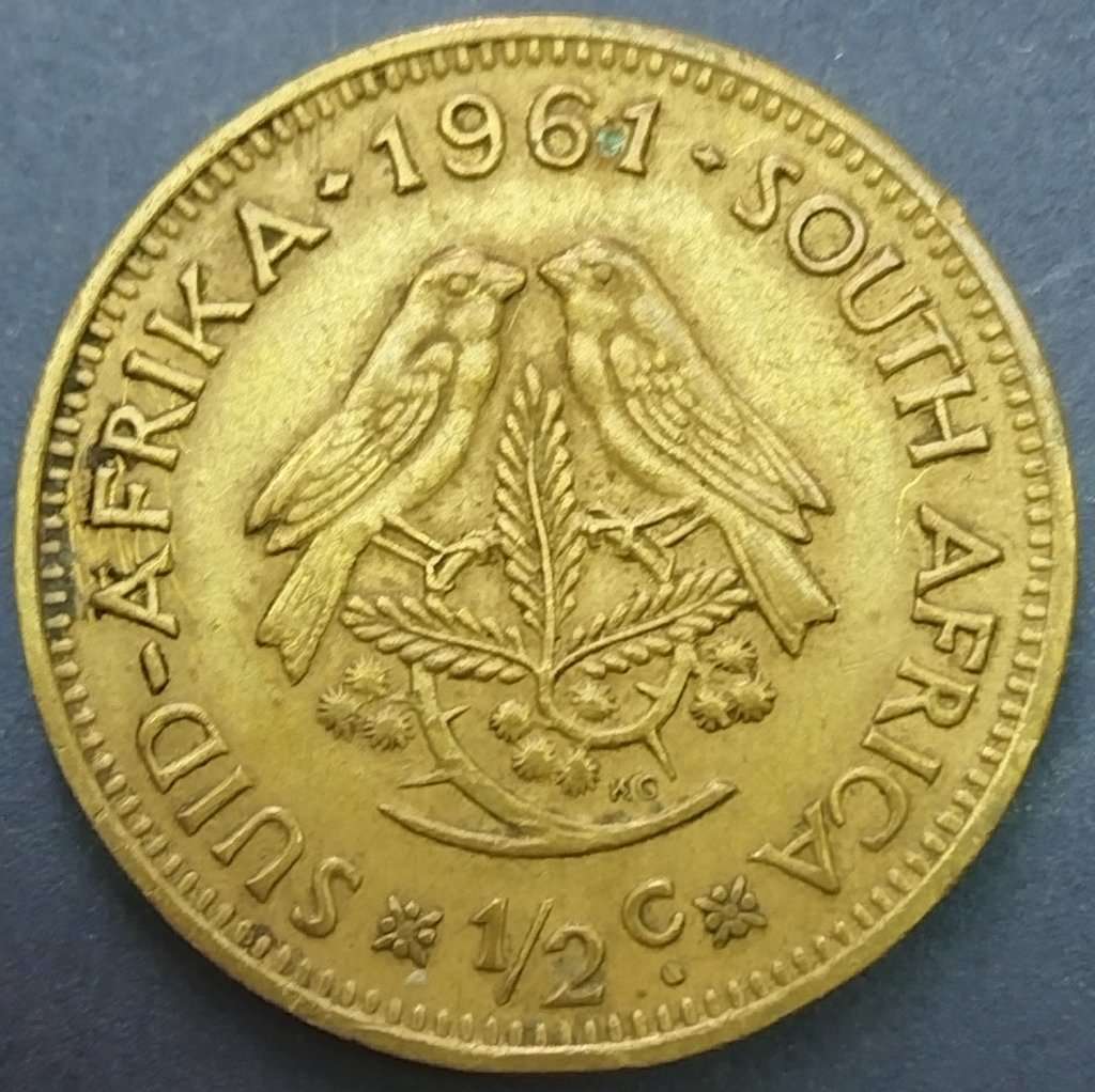 1961   1/2c   Coin                SUN12757*
