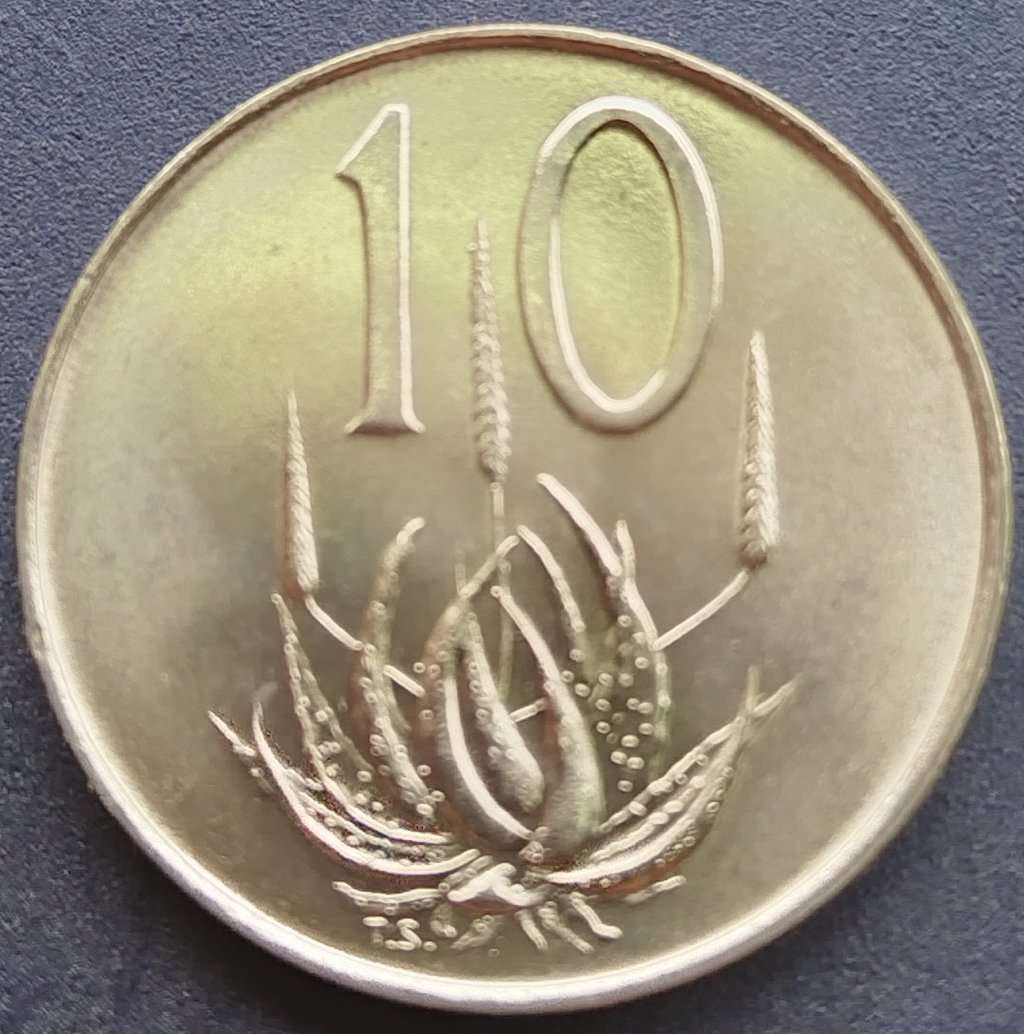 1968   10c   COIN   (Afrikaans)       SUN12806*