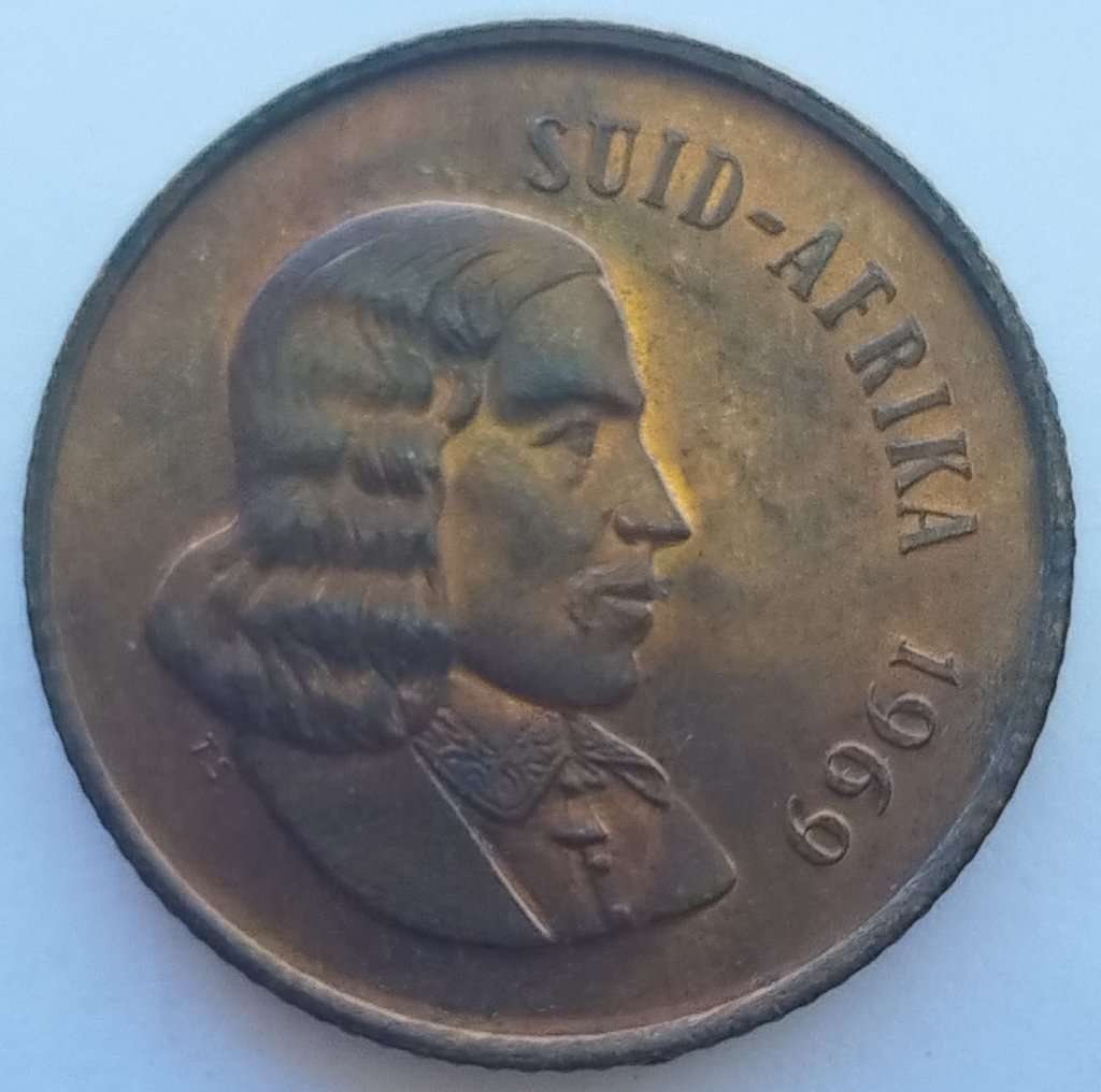 1969   2c   COIN   (Afrikaans)       SUN12899*