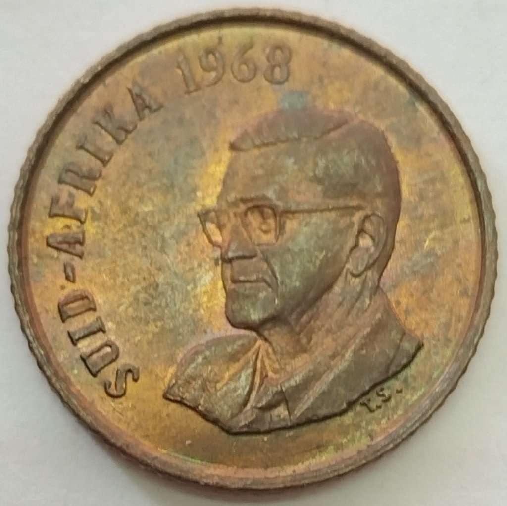 1968   1c   COIN   (Afrikaans)       SUN12987*