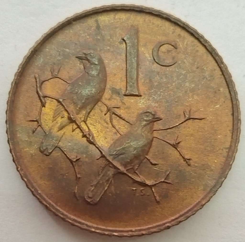 1968   1c   COIN   (Afrikaans)       SUN12987*