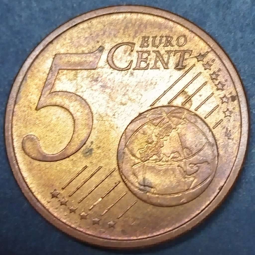2002  5 Euro Cent      IRELAND          SUN13179*