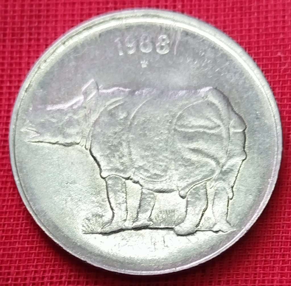 1988     25 Paise     India         SUN13319*