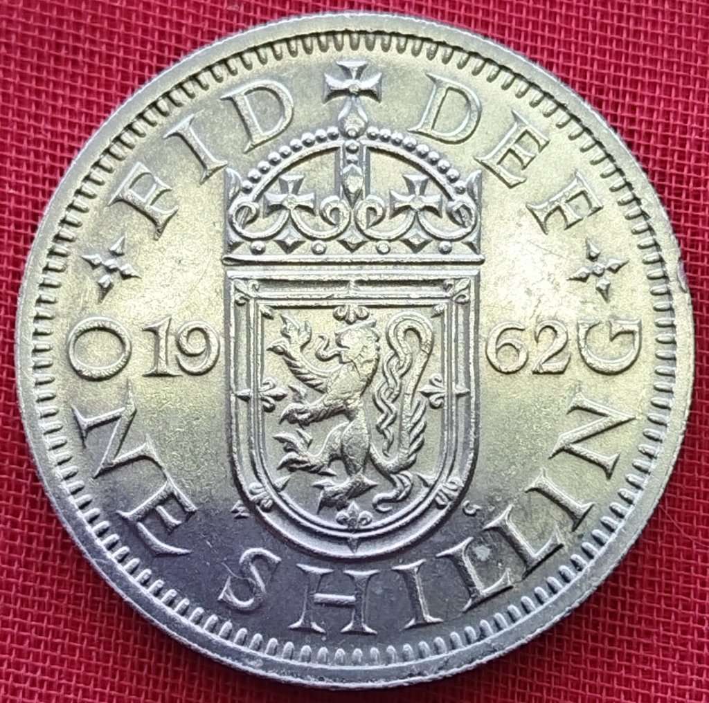1962 -   1 Shillings -  Coin      United Kingdom         SUN13364*