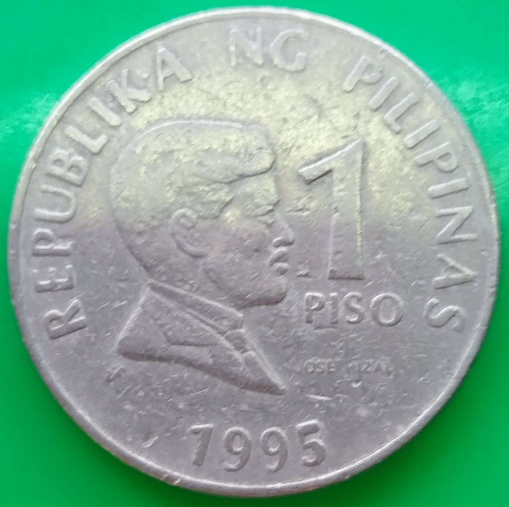 1993      1 PISO COIN    Philippines       SUN13373*