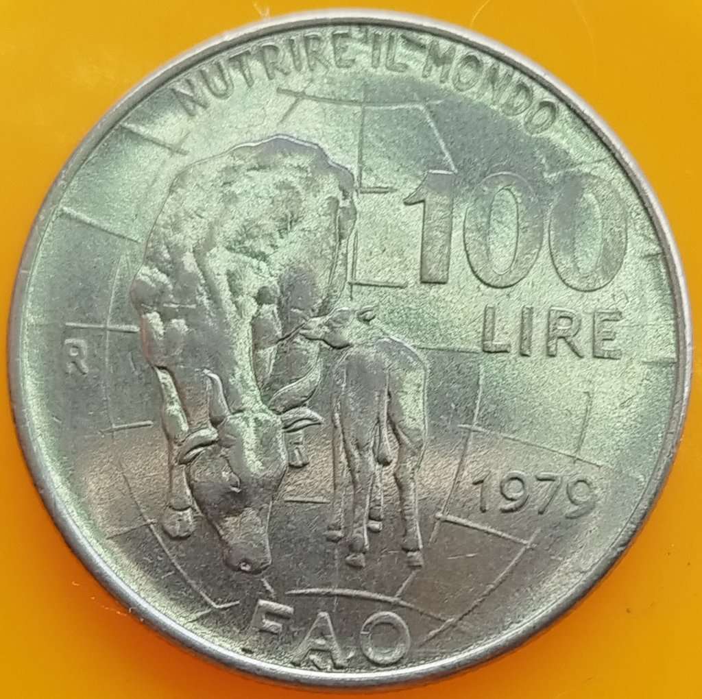 1979        100 Lire     Italy         SUN13471*