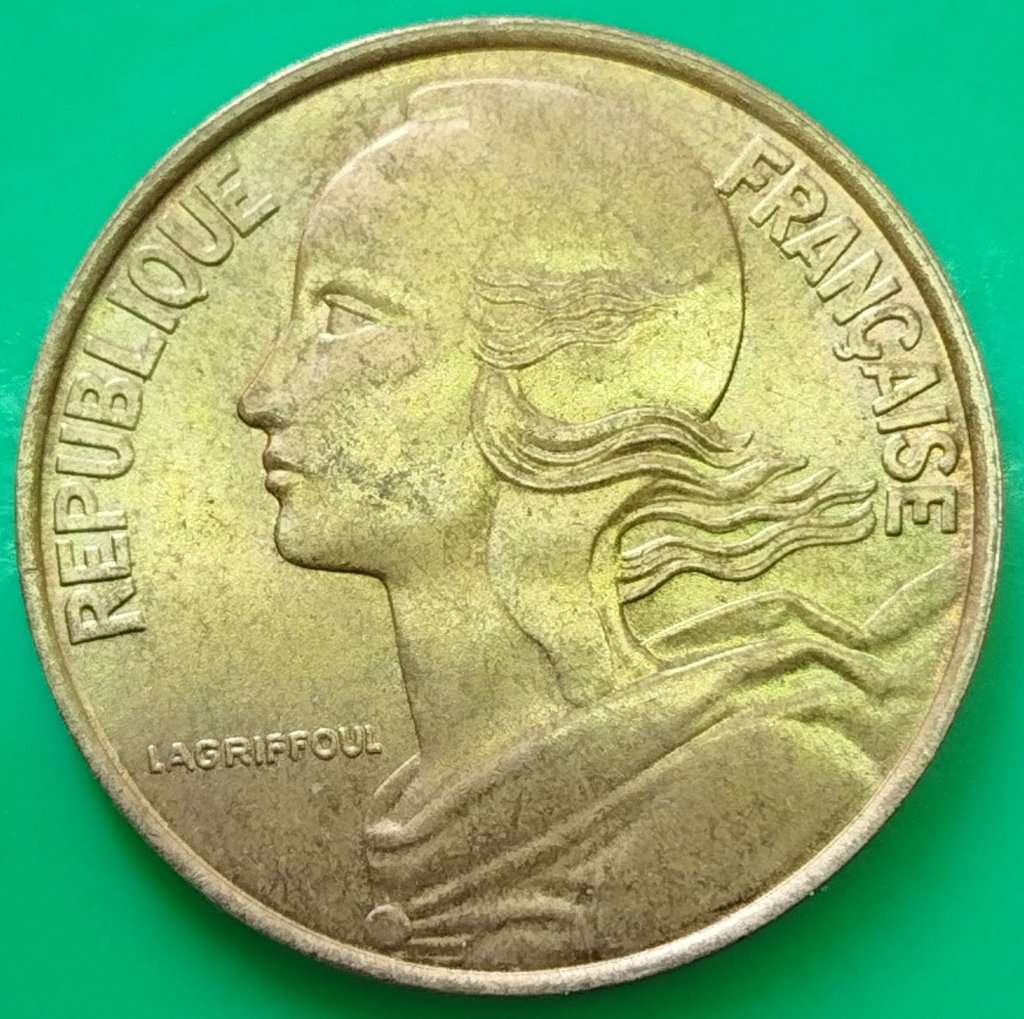 1996        20 Centimes Coin      France          SUN13751*