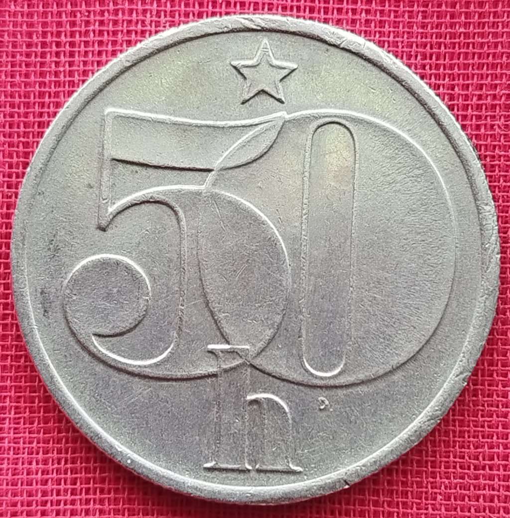 1997      50 Haléřů  Coin      Czechoslovakia        SUN13996*