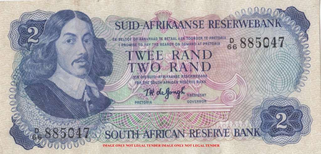 ***  TW DE JONGH   R2   NOTE  ***        D66 885047            SET007