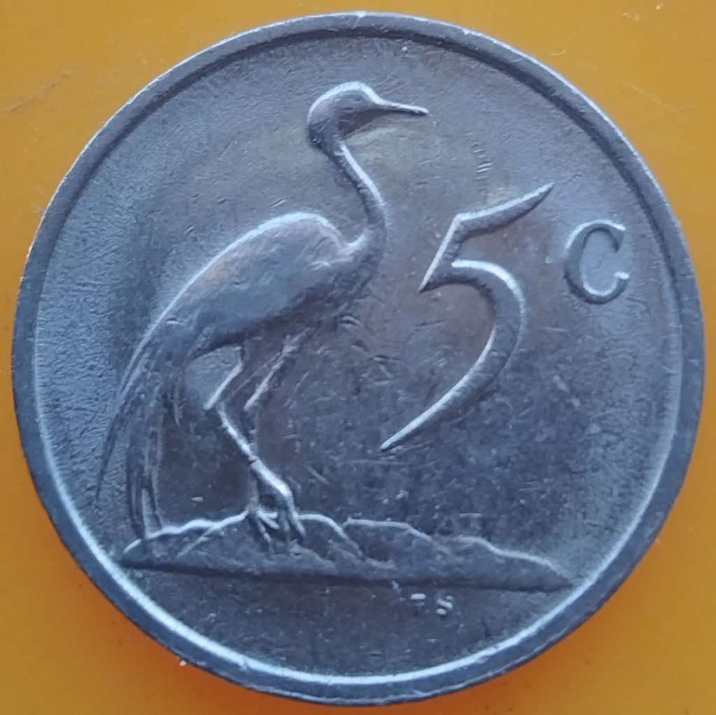 1986   5c    Coin                SUN14333