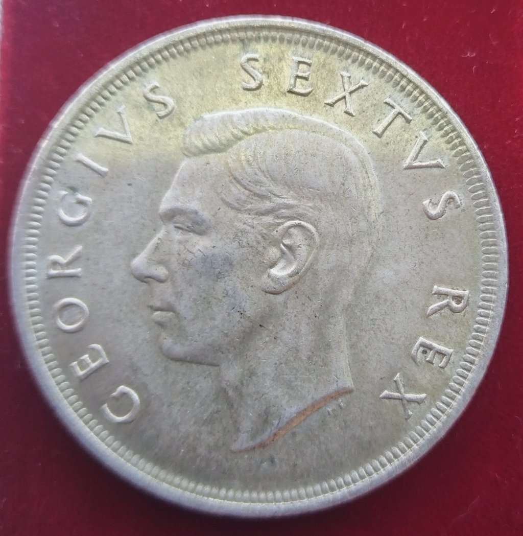 1952     5 SHILLING        (SILVER )       SUN14364