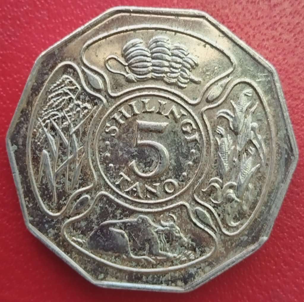 1993       5 SHILLINGI      TANZANIA       SUN14476