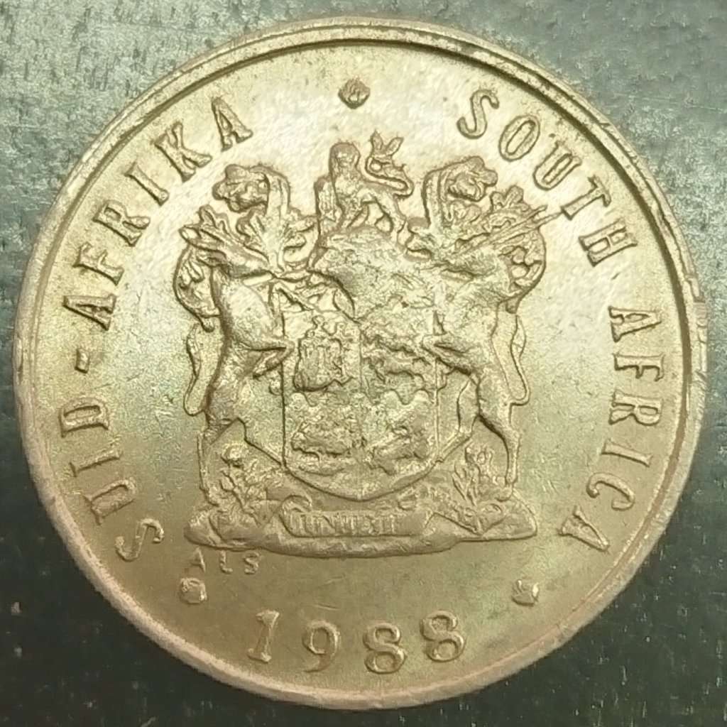 1988   5c   Coin                SUN14522