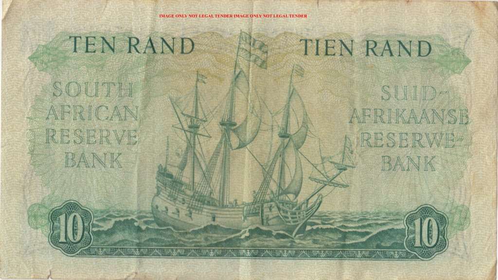 G RISSIK     R10 BANK NOTE       C18 980092       SET072
