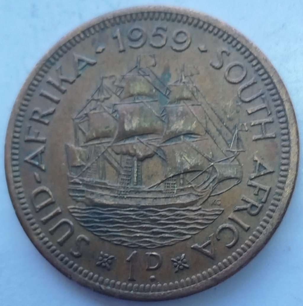 1959     PENNY  COIN        SA                       SUN14663