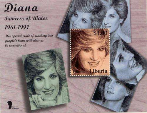 PRINCESS DIANA         STAMP NO:10