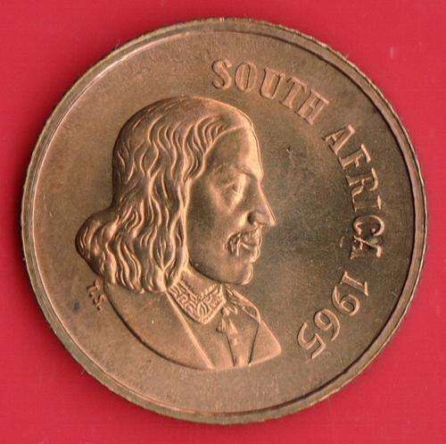 * Look Here *      1965 1c COIN ENG                        SUN753