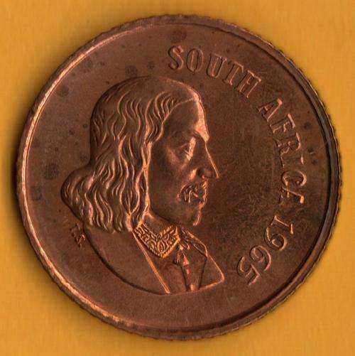 *** 1965  1 Cent Coin ENG ***                        SUN793