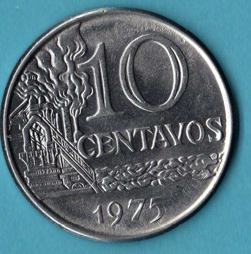 *****  1975 10 CENTAVOS  COIN  *****                    SUN831