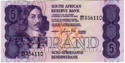 FIVE RAND NOTE     B597 356110