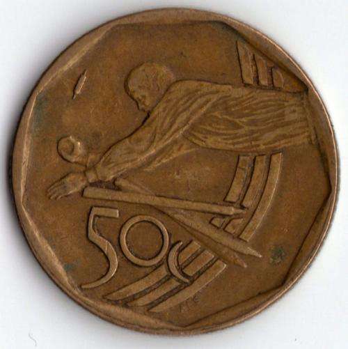 2003 50c CRICKET COIN                  SUN998