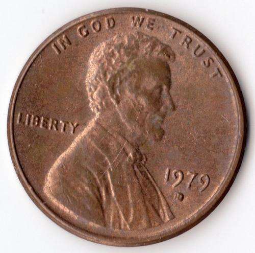 1979 ONE CENT  COIN  USA               SUN1061