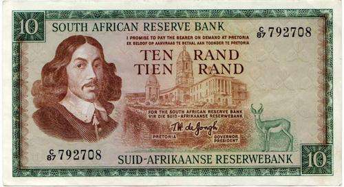 TW de JONGH  R10  NOTE                  C87 792708