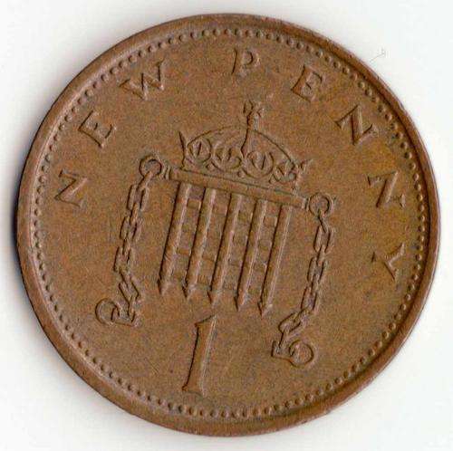 1974  ONE  NEW  PENNY  COIN  GB                SUN1159