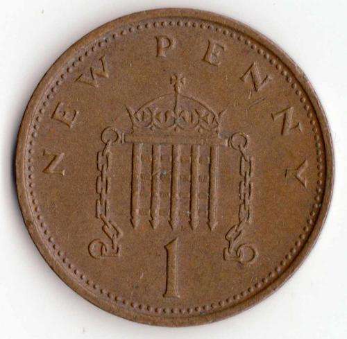 1976  ONE  NEW  PENNY  COIN  GB                SUN1167