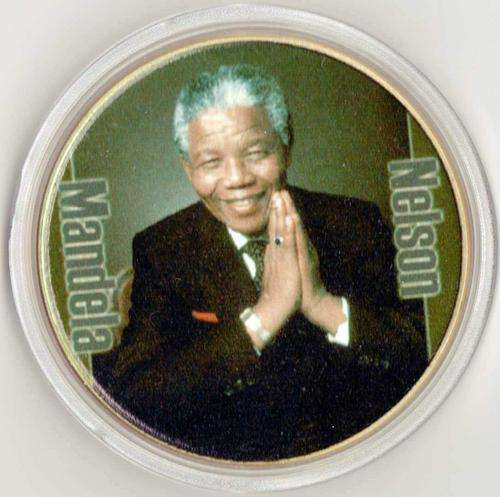 Nelson Mandela 24K GP Commemorative Coin8