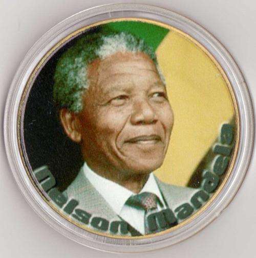 Nelson Mandela 24K GP Commemorative Coin9