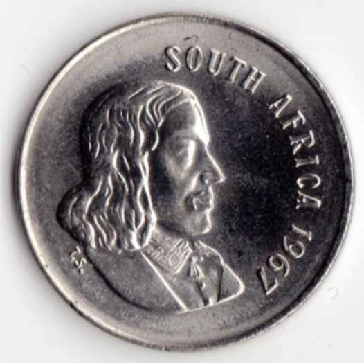 1967   5c   ENG    COIN         SUN2007