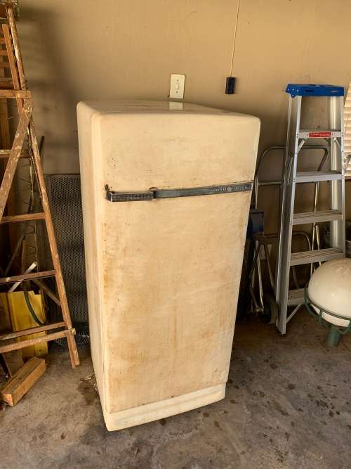 General Electric Vintage Retro Fridge Freezer