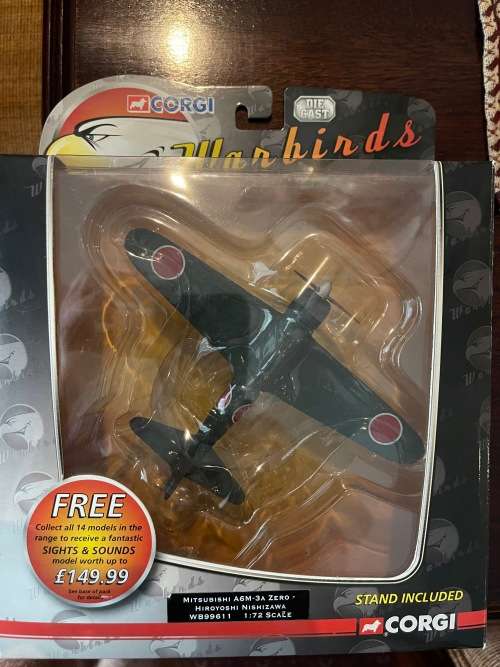 11 Corgi War birds Series 2 - Sold as a collection!
