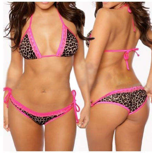 SEXY PINK LEOPARD PRINT BIKINI SIZE32,34,36 R120