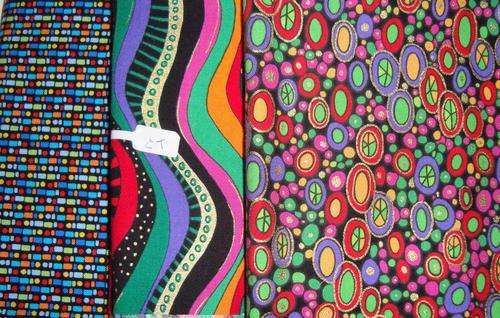 3 Quilting fat quarters