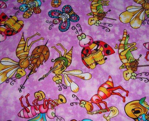BUG Quilting fabric