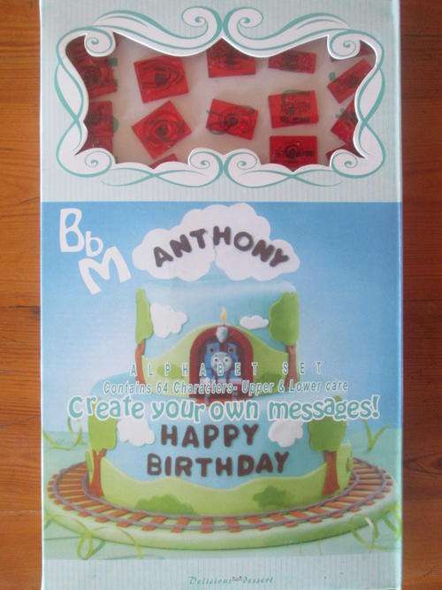 Cutters Alphabet Set 64pc - Create your own Names & Messages  **New**