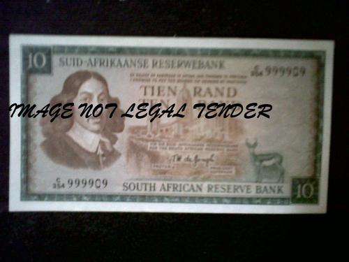 TEN RAND NOTE UNC