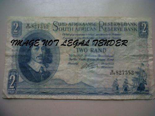 OLD TWO RAND NOTE