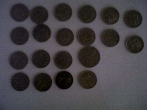 RHODESIA 20 COINS