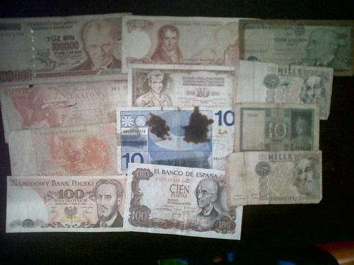 12 NOTES ITALY SPAIN PORTUGAL POLAND YUGOSLAVIA NRTHERLANDS GREECE TURKEY