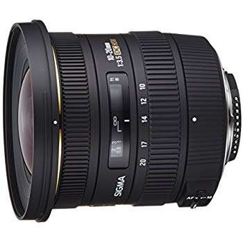 Sigma 10-20mm f3.5 EX DC HSM Lens for Nikon Digital SLR Cameras with APS-C Sensors